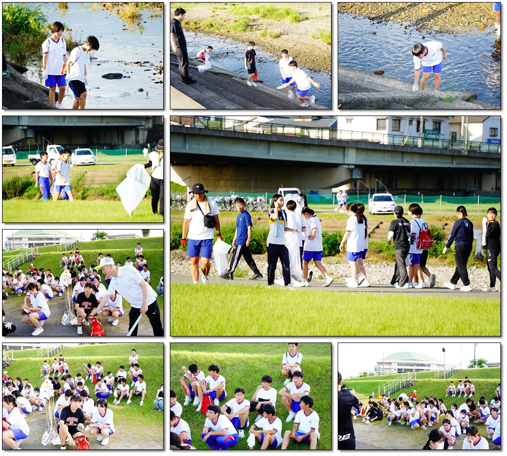 0726　河川敷清掃⑤